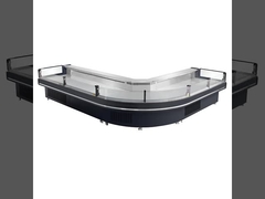 700L Multideck Open Chiller ตู้เย็นตู้โชว์ซุปเปอร์มาร์เก็ตพร้อมเครื่องระเหย