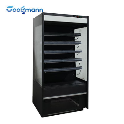 ตู้โชว์เปิดตรง Chiller Supermarket เครื่องดื่มตู้เย็นแสดงผล 1600L